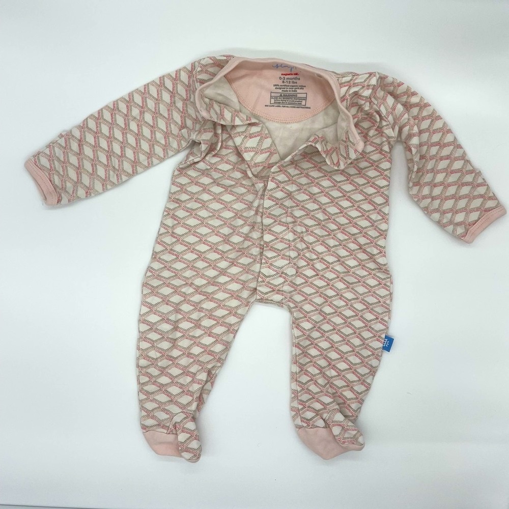 Magnetic me footie sleeper for girl